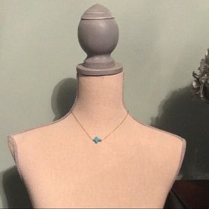 *SOLD* Turquoise Cross Necklace